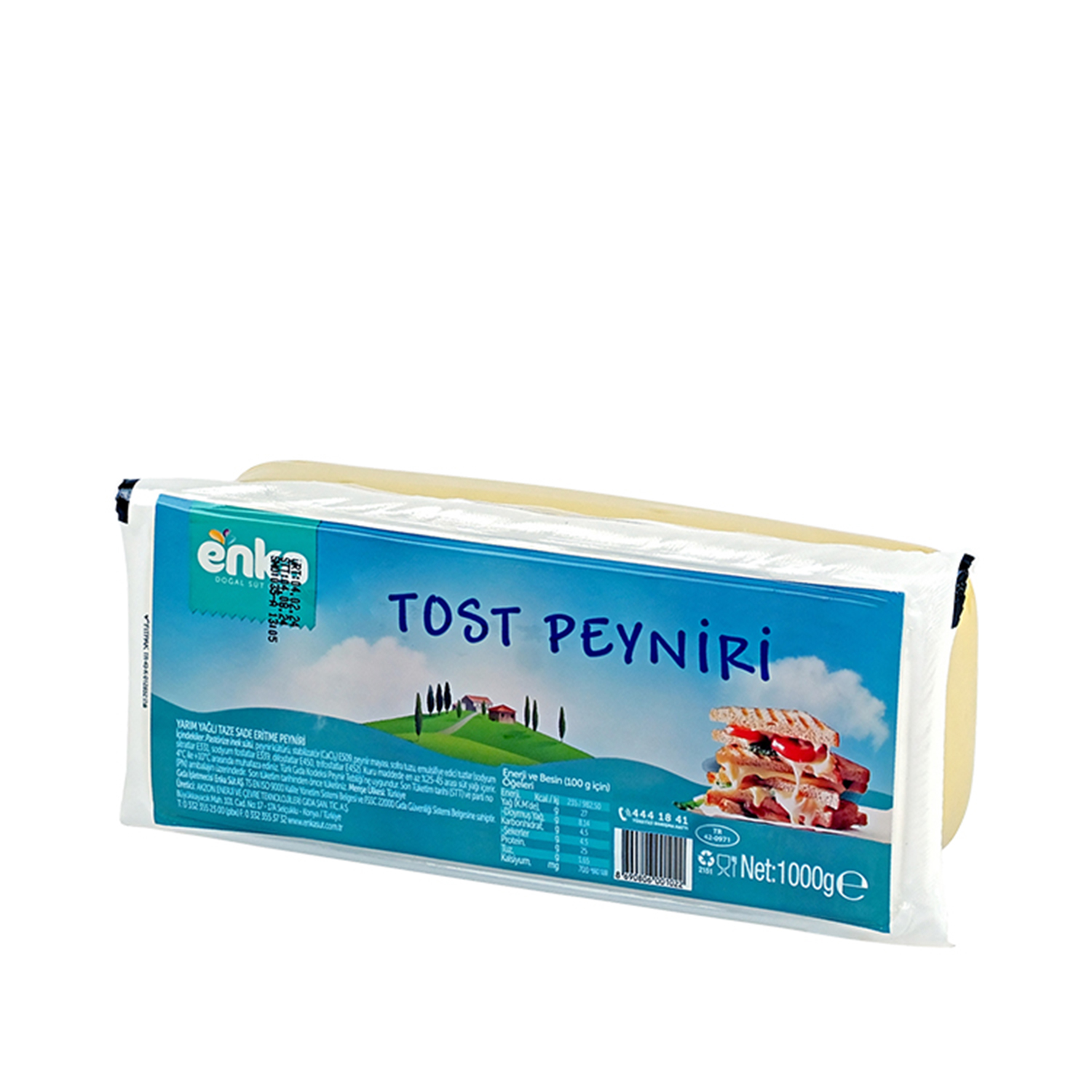 Enka_Yarim_Yagli_Sade_Tost_Peyniri_1000 GR_02_2