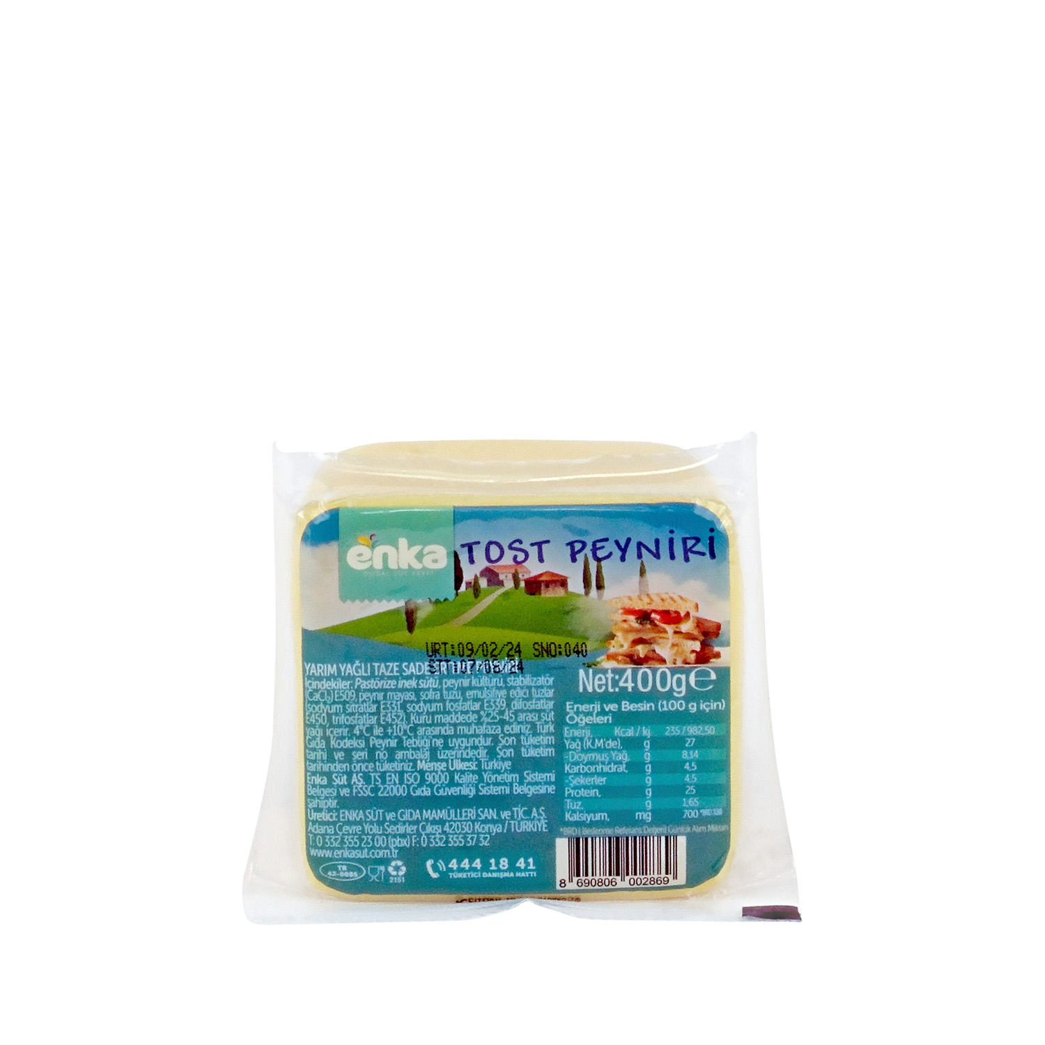 Enka_Yarim_Yagli_Sade_Tost_Peyniri_200-GR